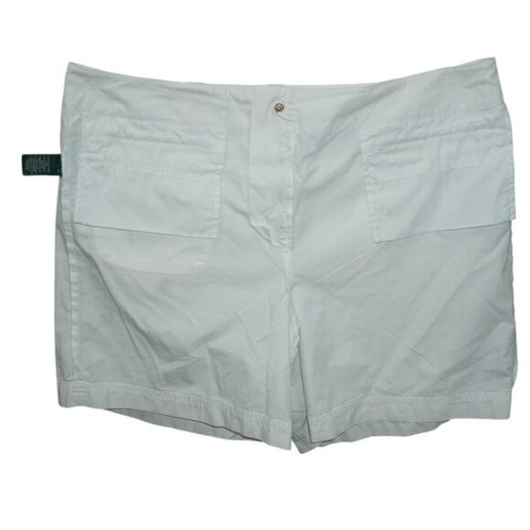 Lauren Ralph Lauren Active Utility Shorts Size 14 Women's Zip Pocket Outdoor - Picture 3 of 7